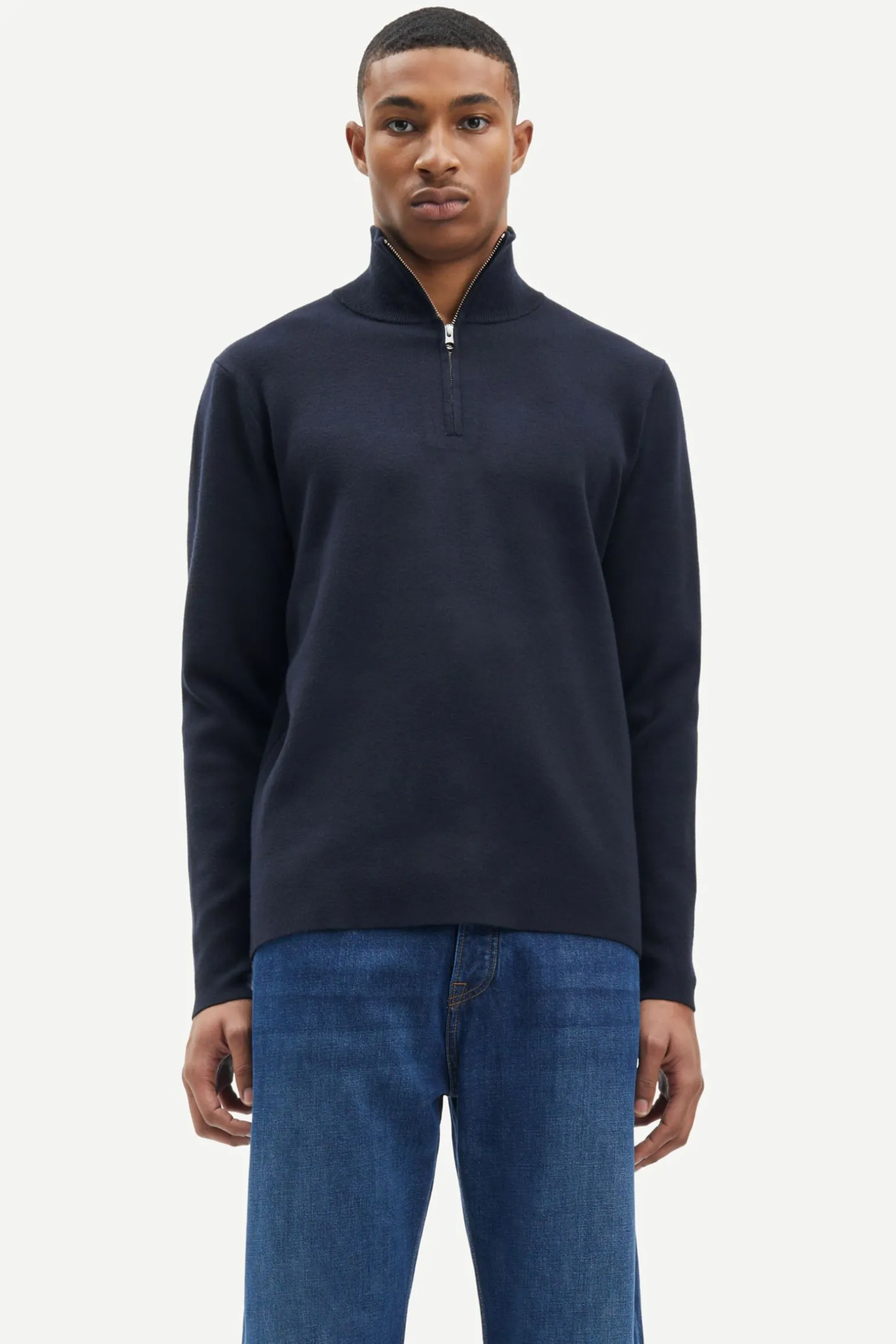 GUNAN TURTLE NECK ZIP 10490