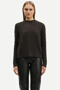 SAANOUR POINTELLE SWEATER 7355