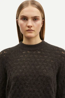SAANOUR POINTELLE SWEATER 7355