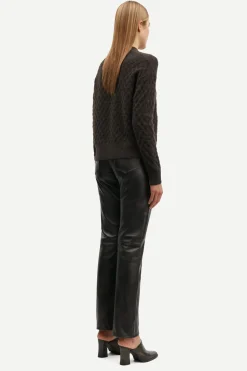 SAANOUR POINTELLE SWEATER 7355