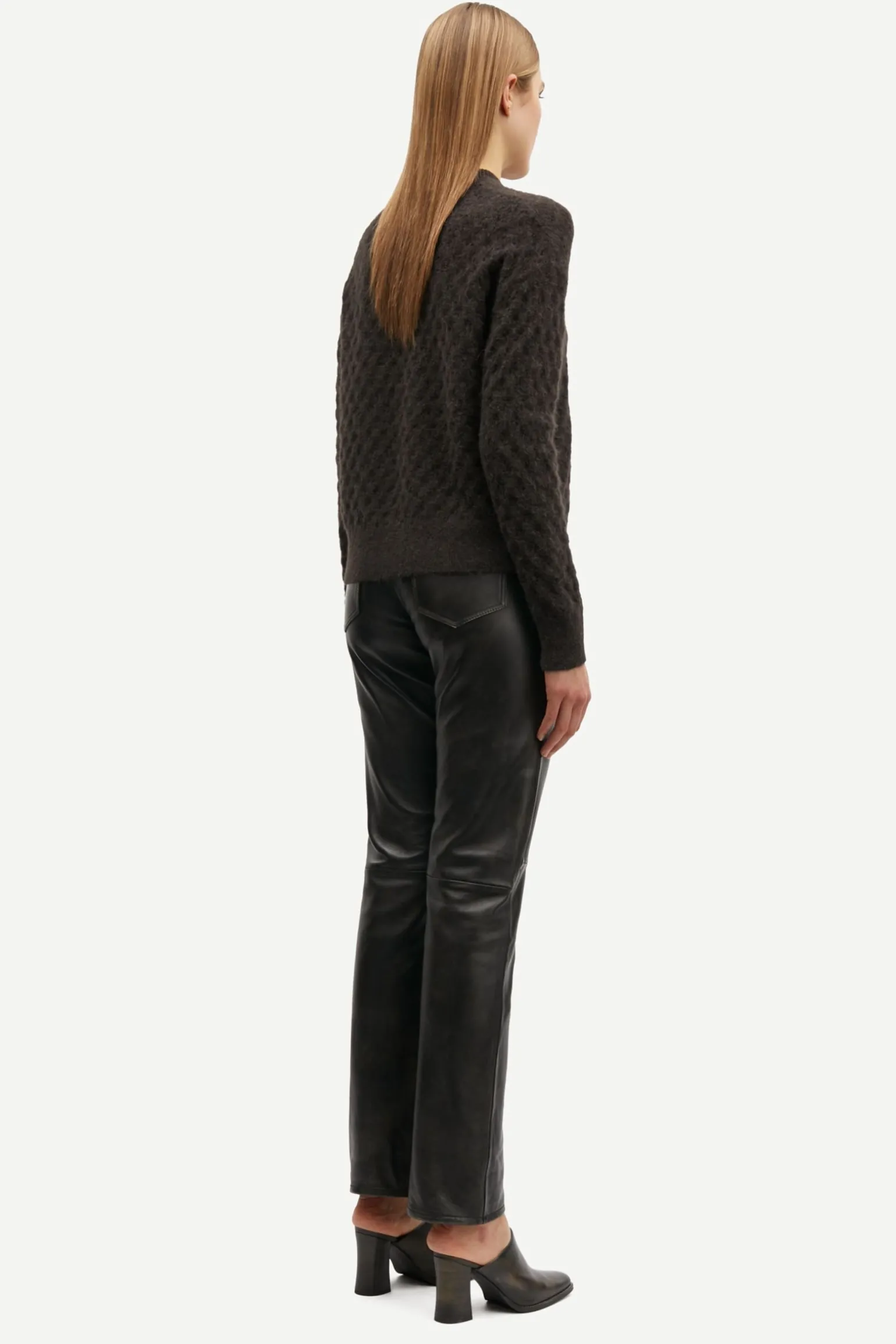 SAANOUR POINTELLE SWEATER 7355