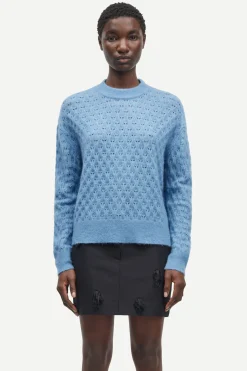 SAANOUR POINTELLE SWEATER 7355