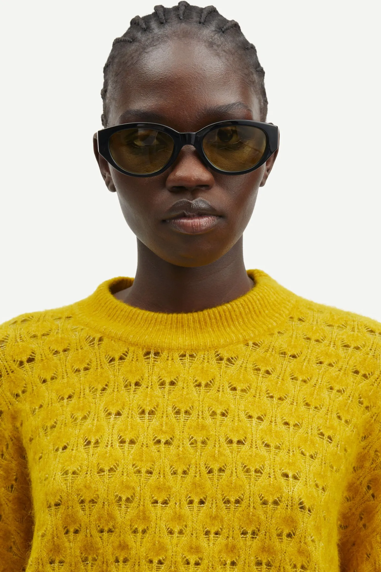 SAANOUR POINTELLE SWEATER 7355