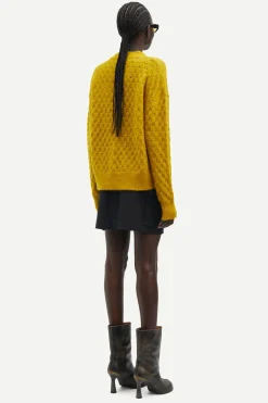 SAANOUR POINTELLE SWEATER 7355