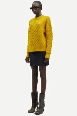 SAANOUR POINTELLE SWEATER 7355