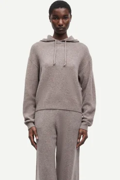 SACHARLOTTE KNIT HOODIE 15010