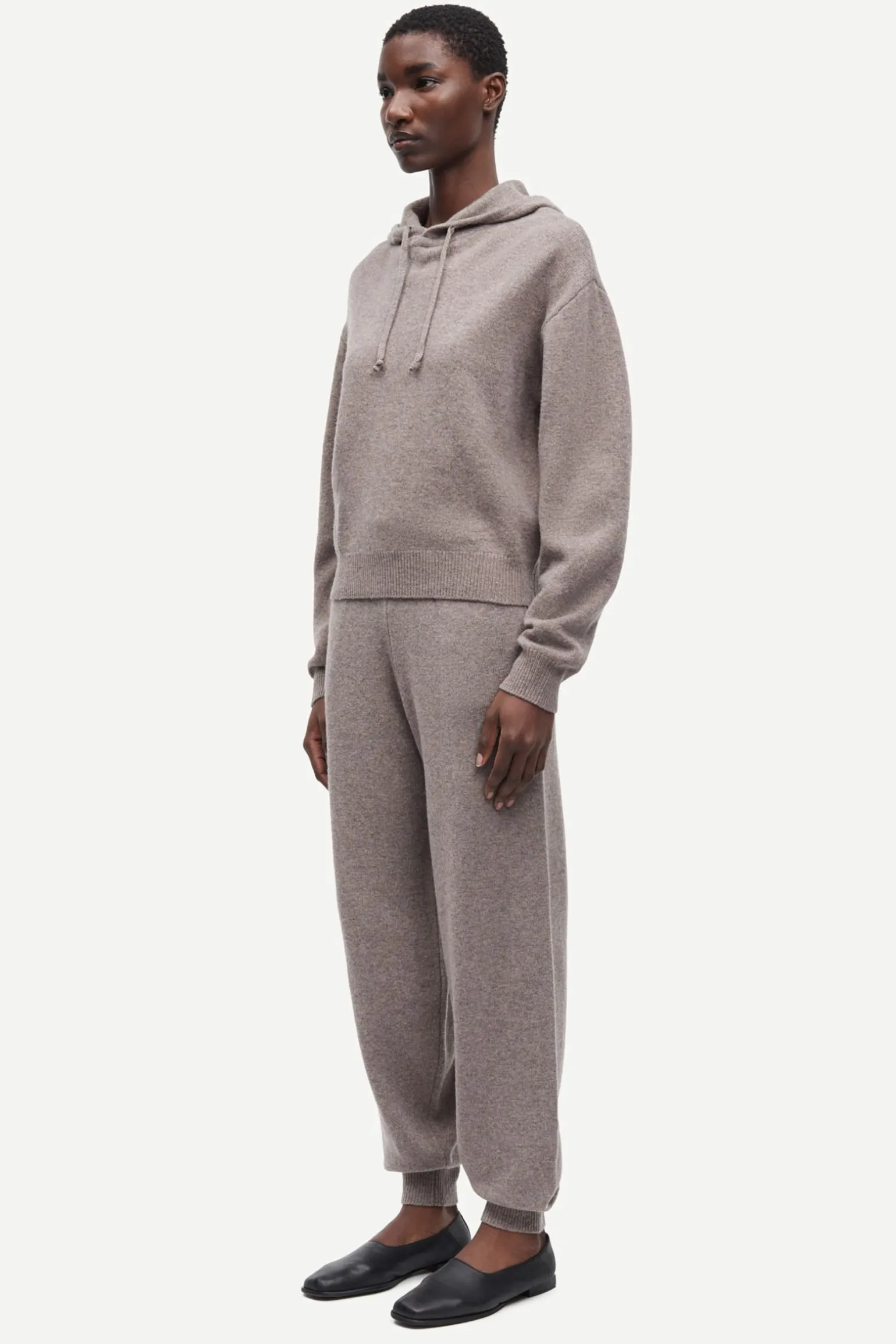 SACHARLOTTE KNIT HOODIE 15010