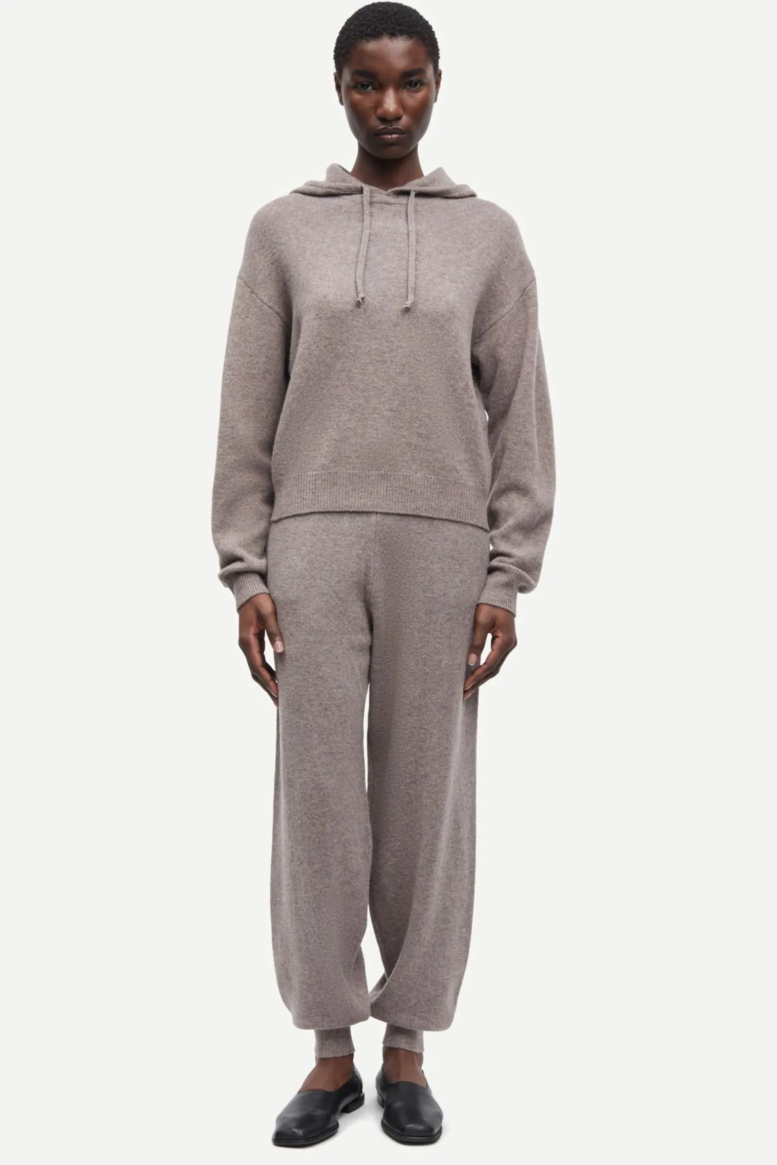 SACHARLOTTE KNIT HOODIE 15010