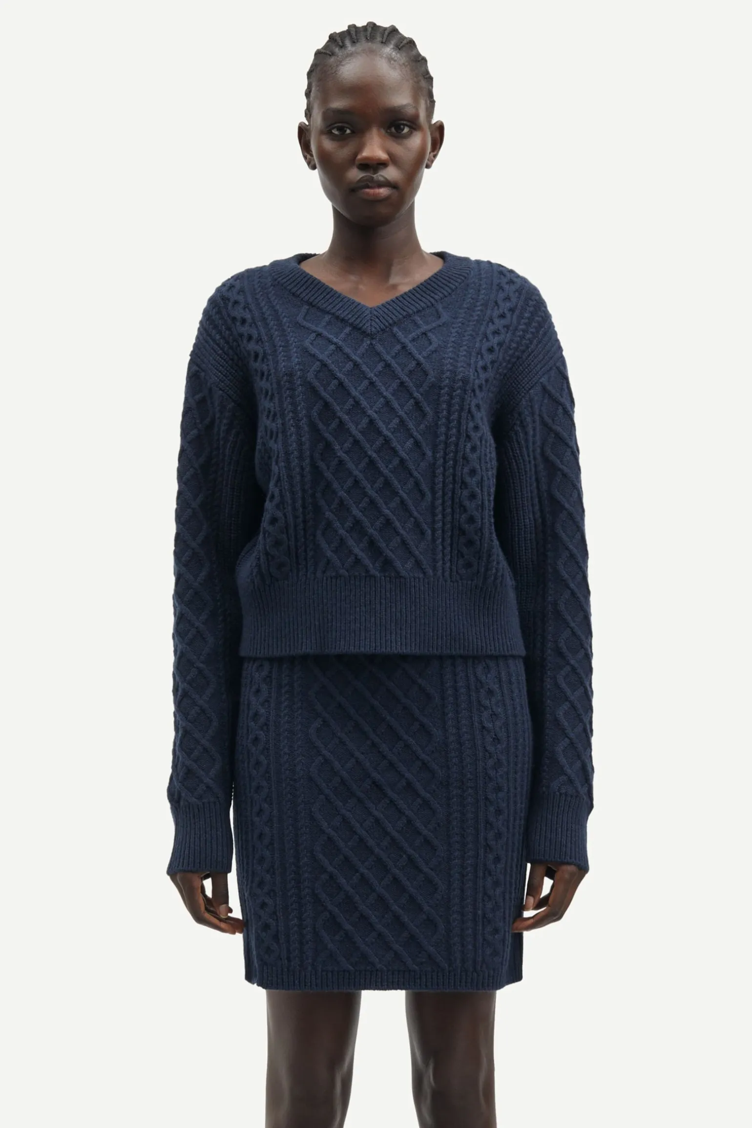 SADENE V-NECK SWEATER 15352