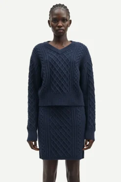 SADENE V-NECK SWEATER 15352
