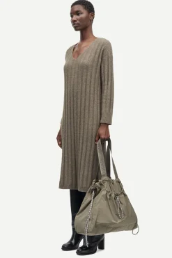 SANOR V-NECK DRESS 7355