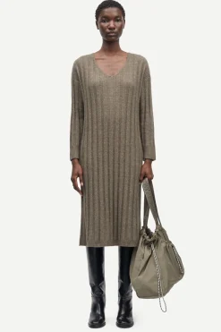 SANOR V-NECK DRESS 7355